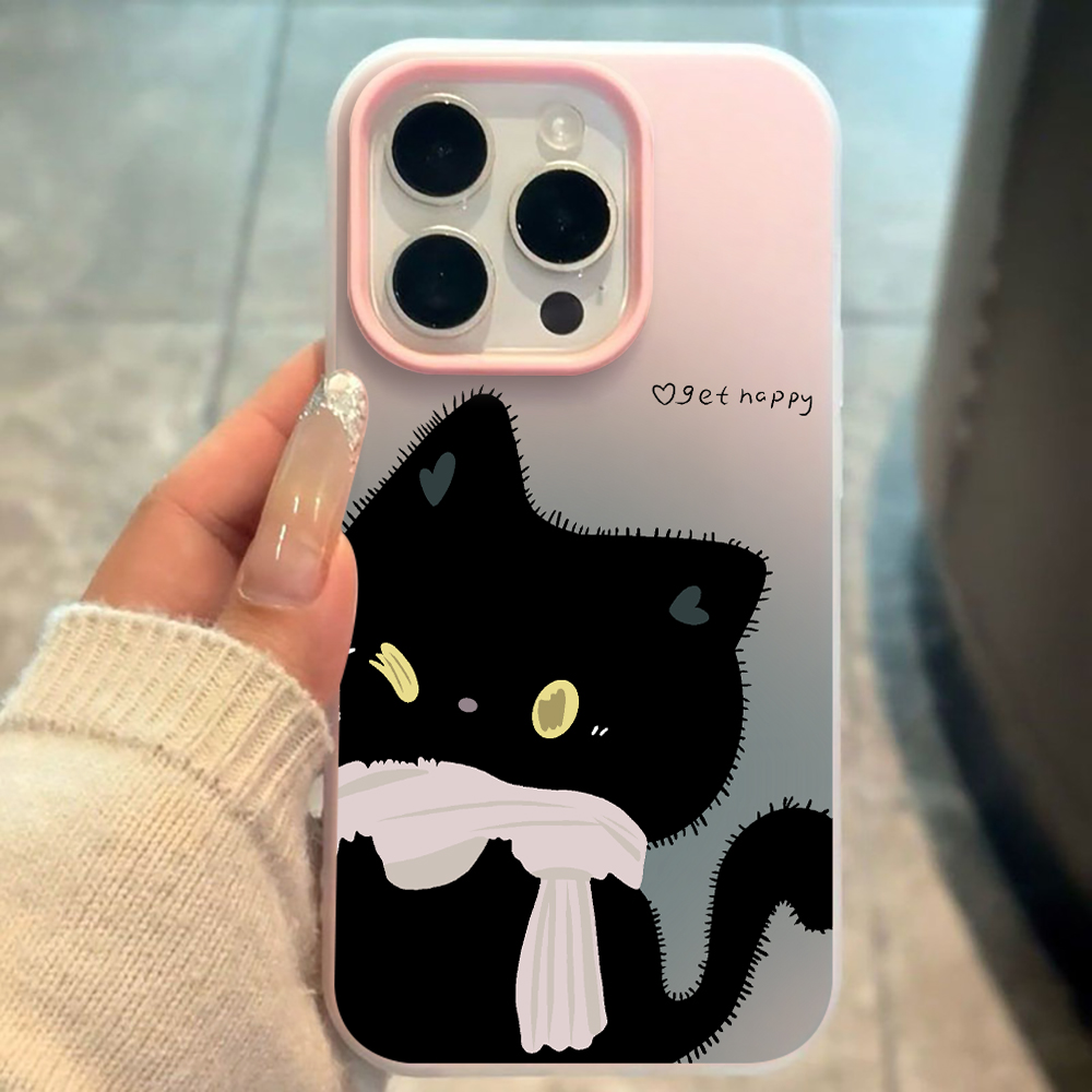 Phone Cases Xiaomi 14T - INSカップル黒白猫キャンディーカラー携帯電話ケースXiaomi 14T 15T Pro Xiaomi 17