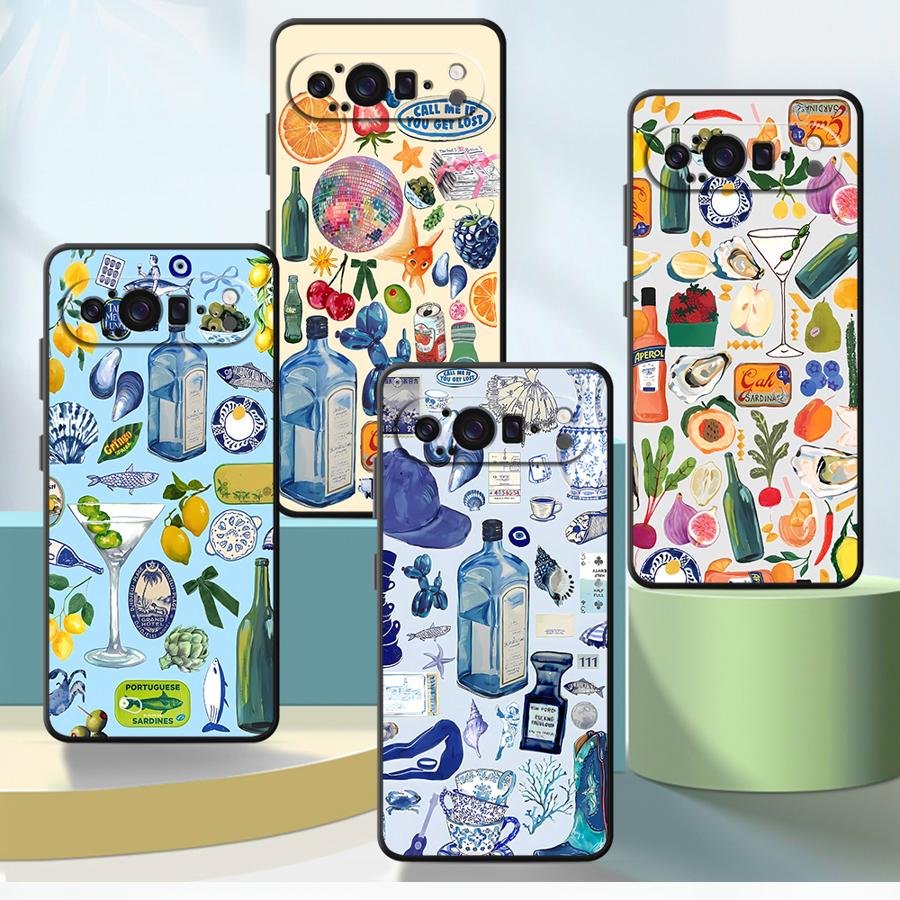 Phone Cases Google Pixel 9A - 海辺の風景 Funda 電話カバーケース Google Pixel 10A