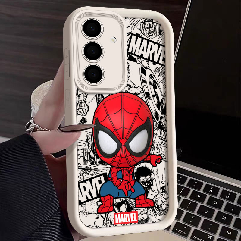 Phone Cases Cute - マーベル スパイダーマン キュートなスマホケース Samsung Galaxy S26