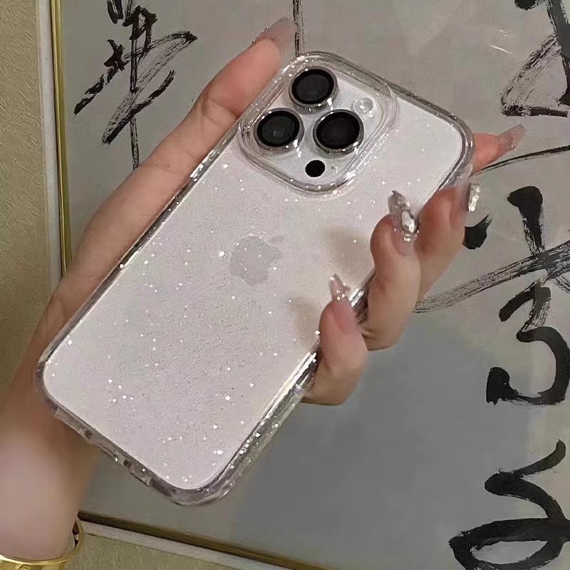 Phone Cases Arc - 高級クリアグリッターケース iphone 16 15 14 13