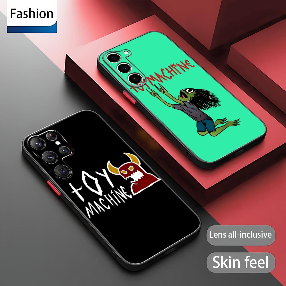 Phone Cases Brand - ブランドT-Toys Machines スケートボード柄スマホケース Samsung Galaxy S25