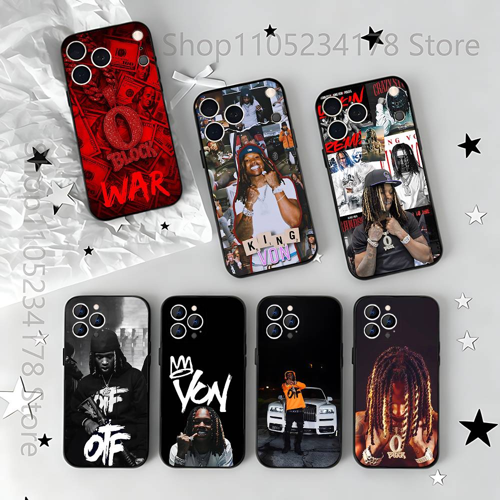 Phone Cases Louis Vuitton - キング・V-フォン・ラッパー・シンガー iPhoneケース (iPhone 17、16、15、14、13、12、11、Pro、Max、Plus、E、Air、Mini対応) ブラック 耐衝撃カバー