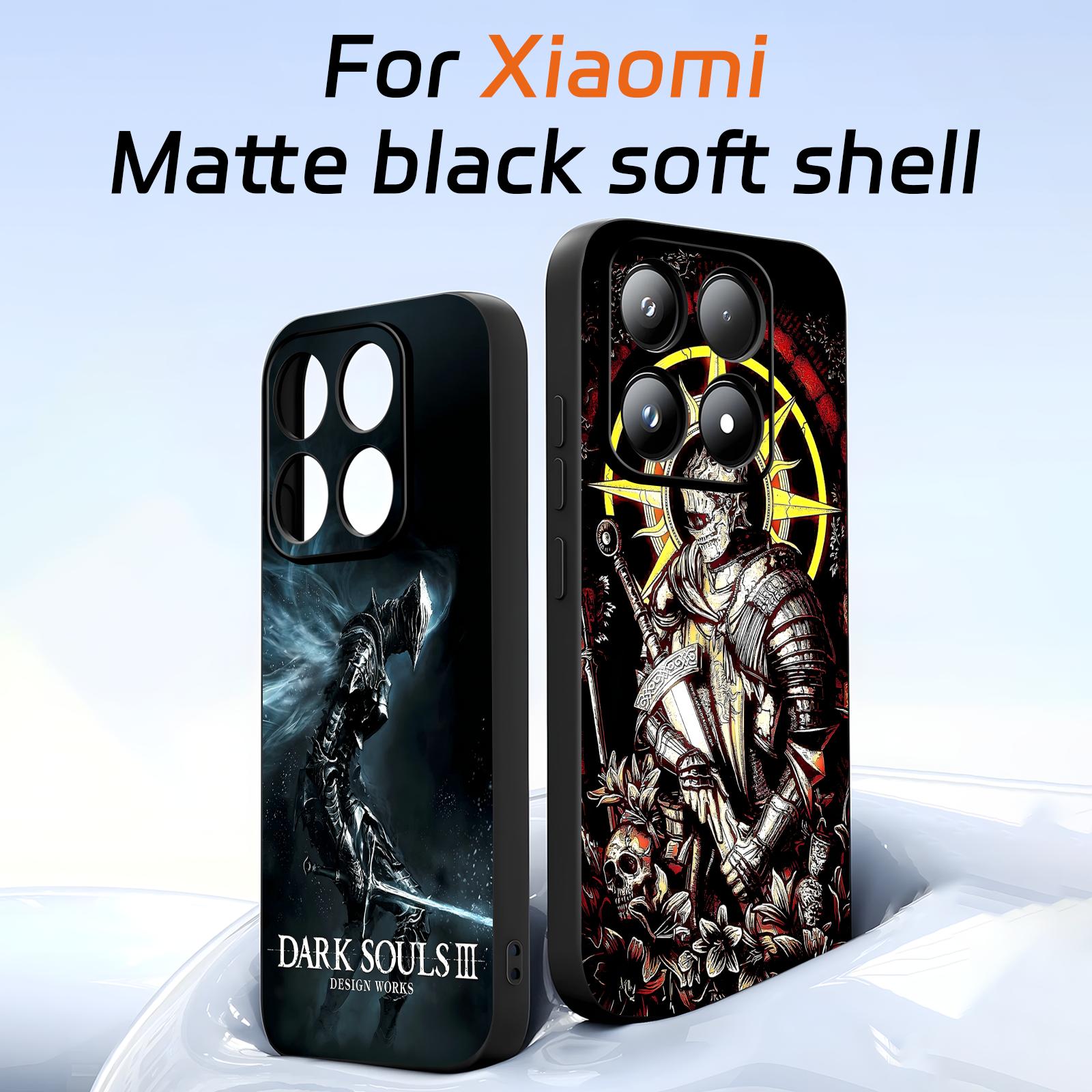 Phone Cases Xiaomi 14T - ホットゲームダークソウル電話ケース Xiaomi 17 15 14 13