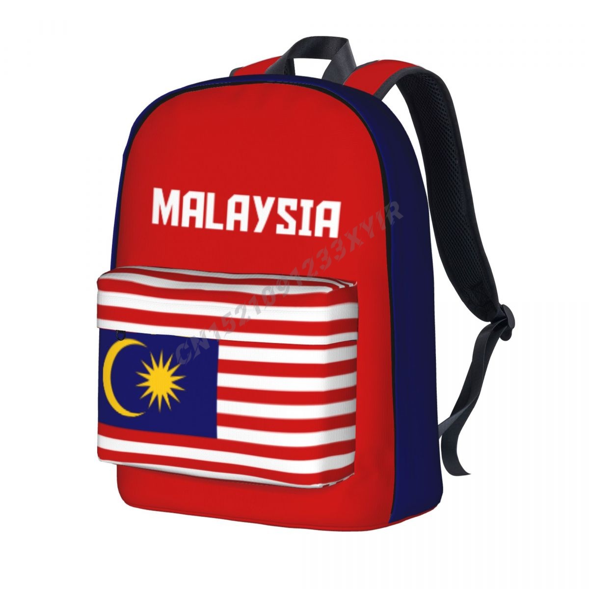 Phone Cases Malaysia - マレーシア国旗のユニセックスバックパック,スペインステッチのランドセル,ラップトップトラベルバッグ,ギフト