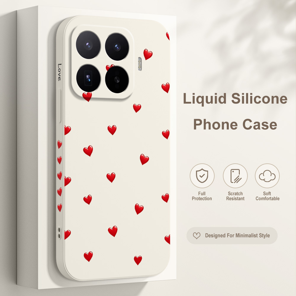 Phone Cases Xiaomi 14T - クリムゾンハートフォンケース Xiaomi 17T 15T 14T 13T