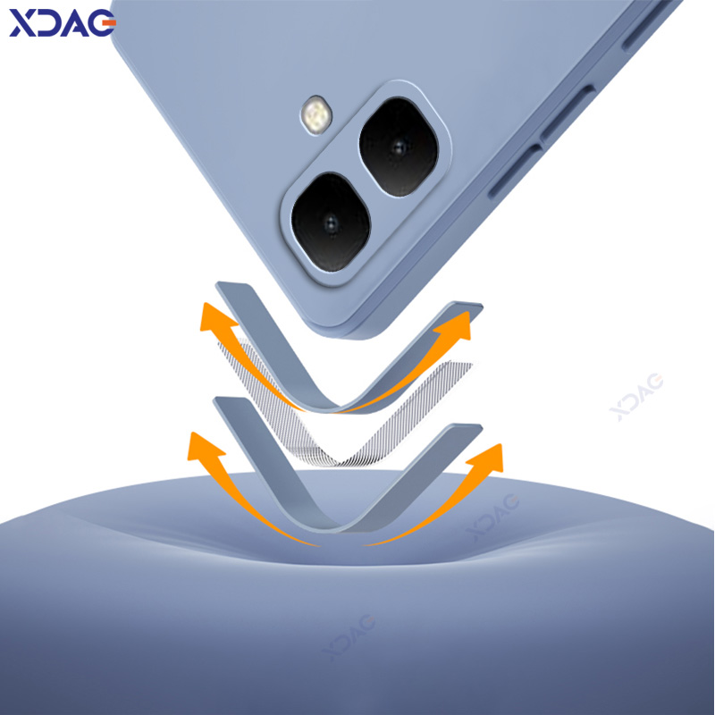 Silicone Liquid Case - 高級キャンディ携帯電話ケース Infinix Smart 10 カメラ保護 Smart10