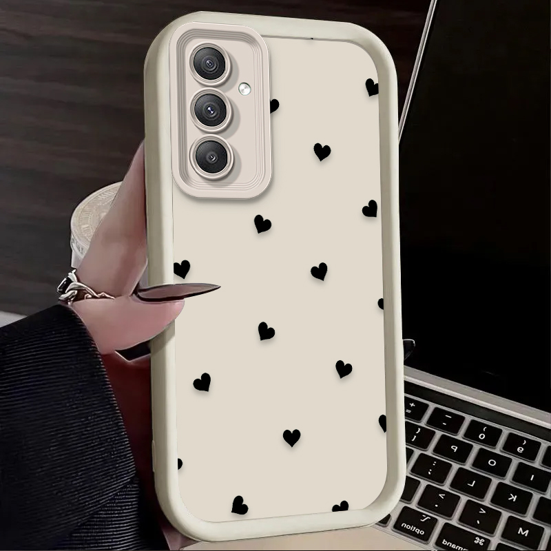 ブラックラブハートボウノットケース Samsung Gala - Phone Cases Samsung Galaxy のレビューと価格