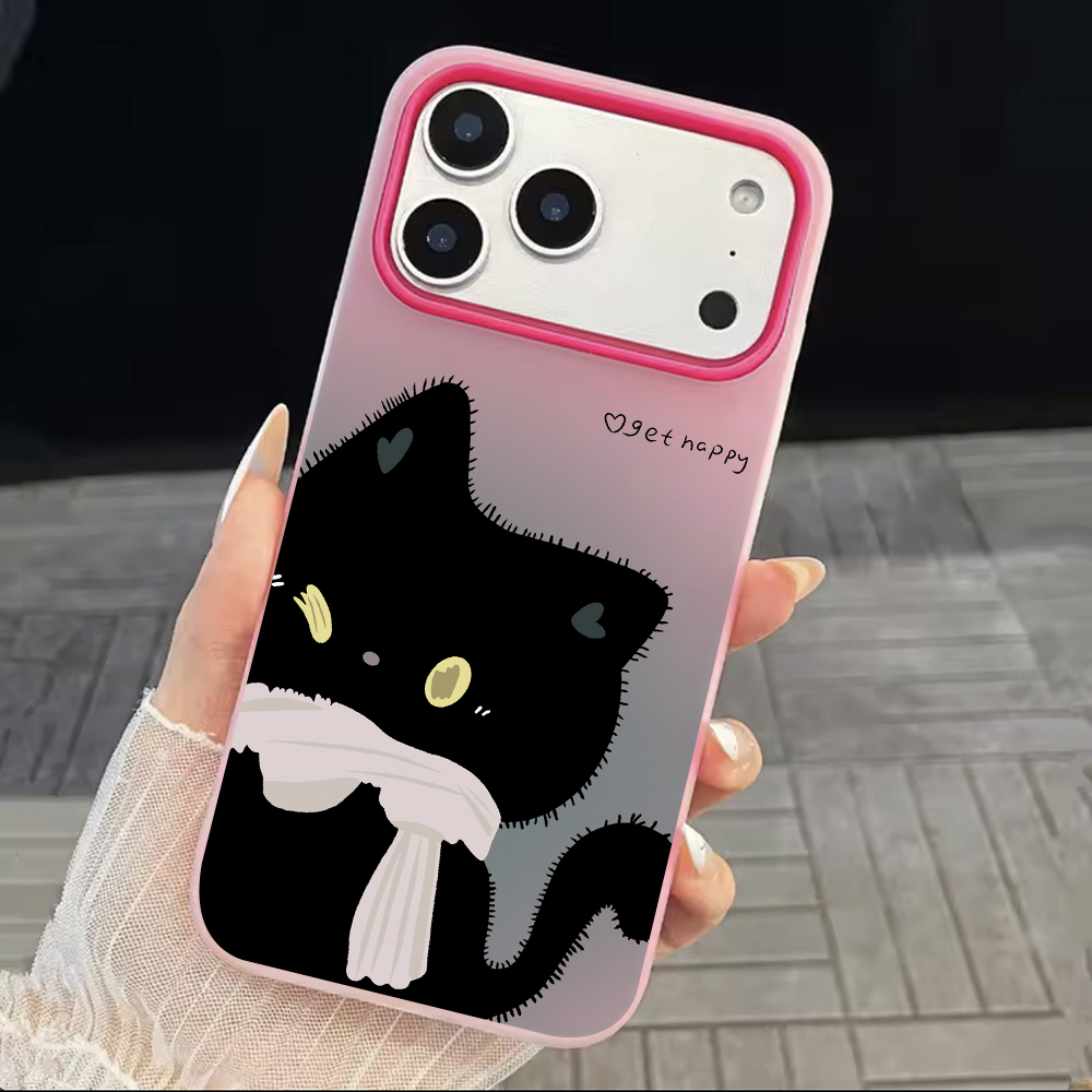 INSカップル黒白猫キャンディーカラー携帯電話ケースXiao - Phone Cases Xiaomi 14T のレビューと価格