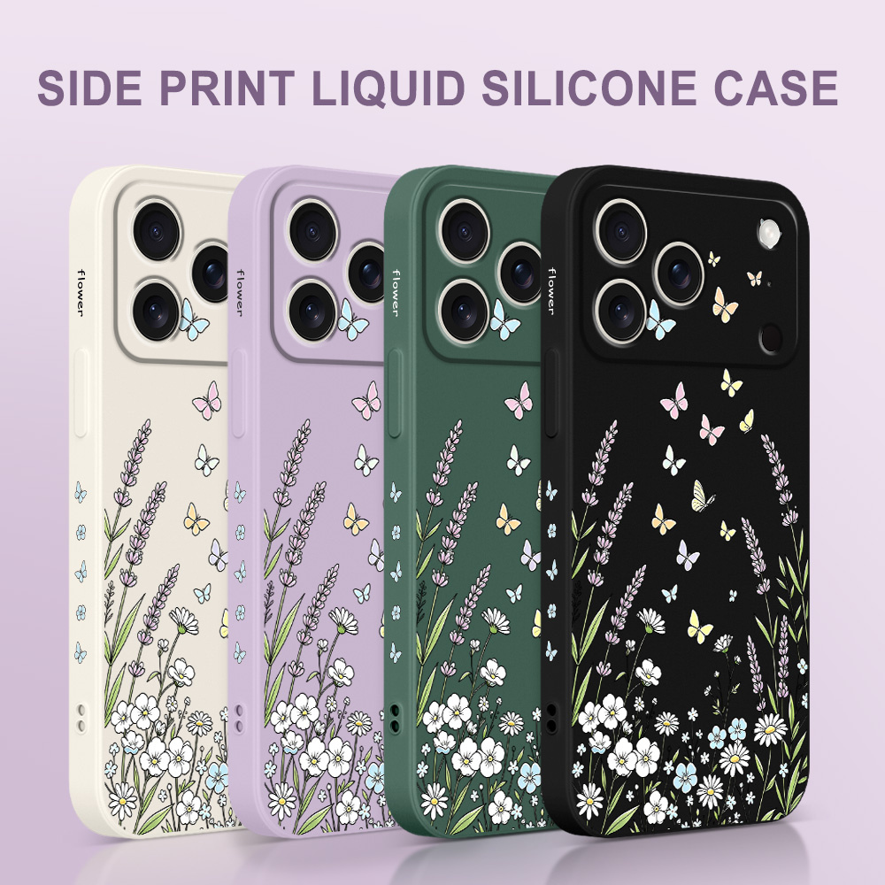 グラスバタフライフォンケース iPhone 17 17E A - Silicone Liquid Case のレビューと価格