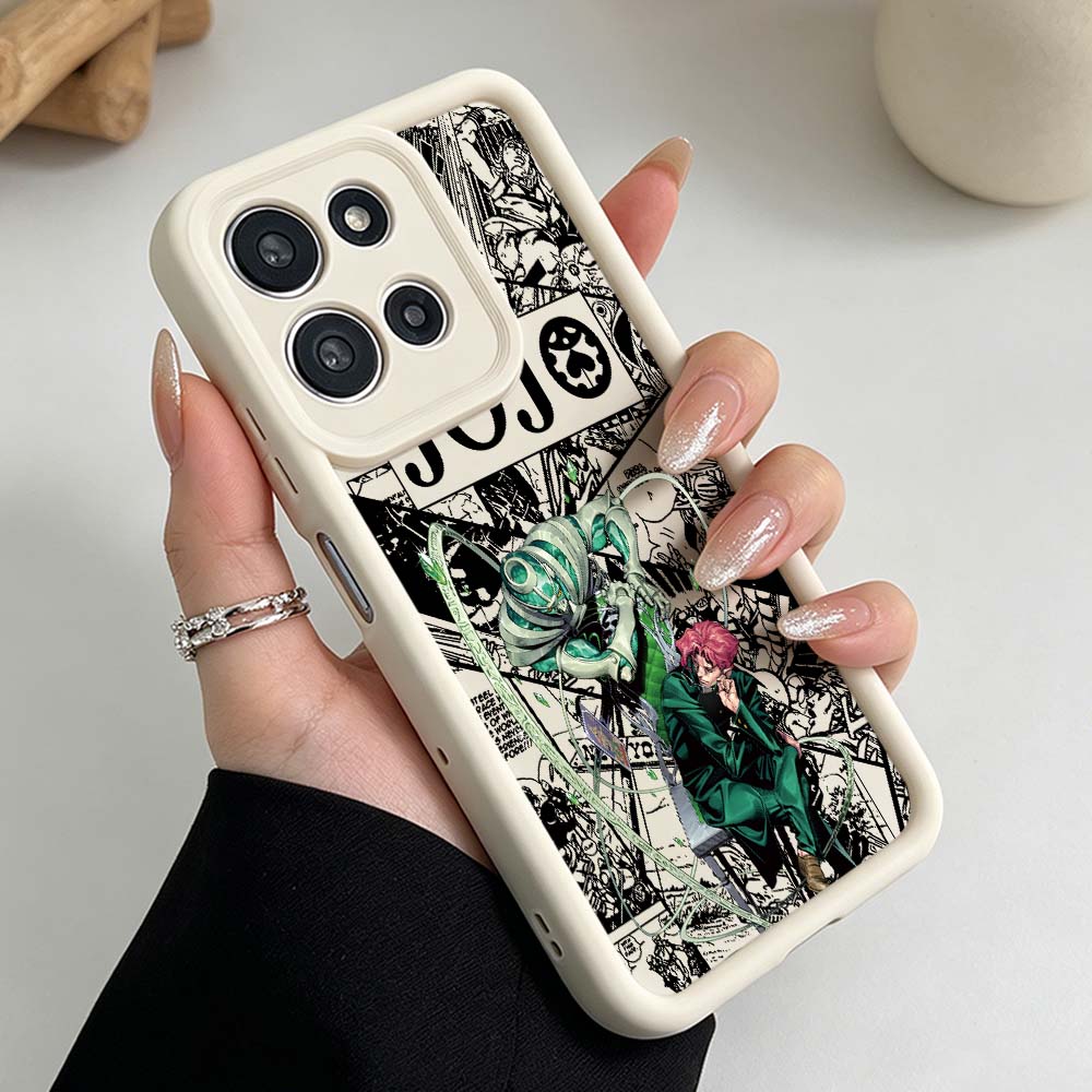 ジョジョかわいい電話ケースモトローラモト G86 G85 G - Phone Cases For Motorola のレビューと価格