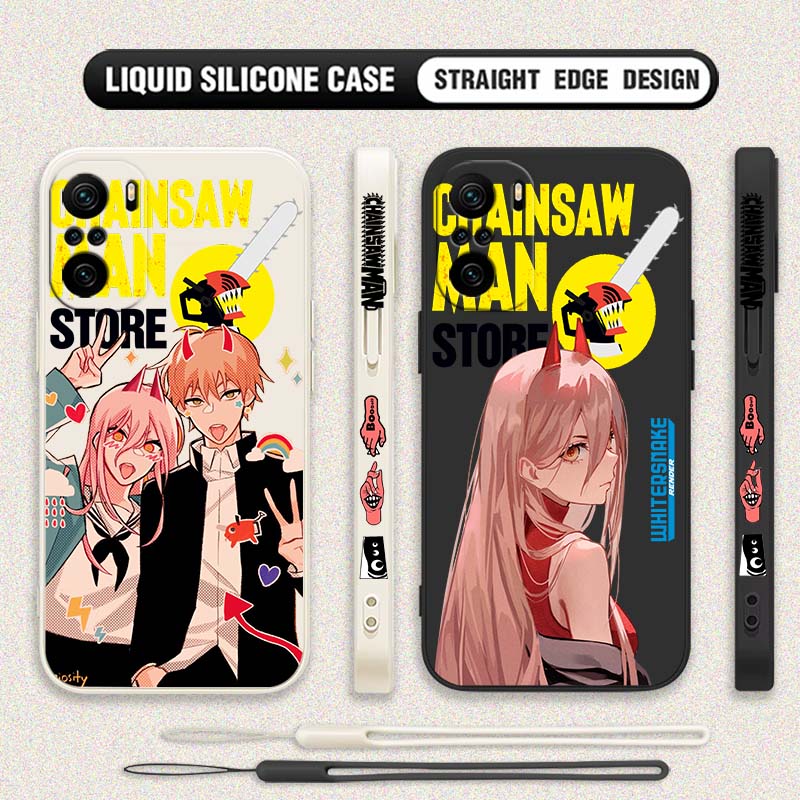 アニメ「チェンソーマン」デンジ柄 Xiaomi Redmi  - Silicone Liquid Case のレビューと価格