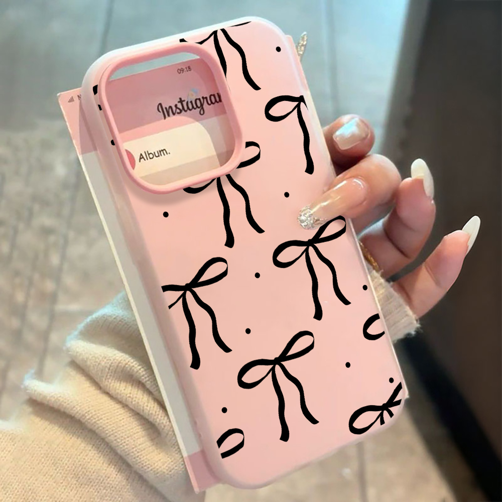 INSビッグブラックボウパターンシリコン製スマホケース Xi - Phone Cases Xiaomi 14T のレビューと価格