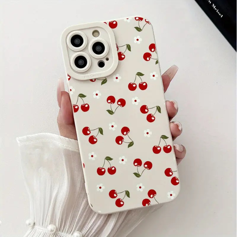 かわいいインチェリーケース iphone 13 16 14  - Phone Cases Arc のレビューと価格