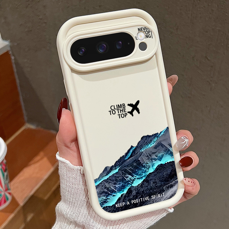 飛行機雪山柄スマホケース Google Pixel 10 9 - Phone Cases Google Pixel 9A のレビューと価格