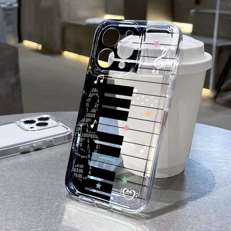 音符柄のペイントされたスマホケース Xiaomi 17 Pr - Phone Cases Xiaomi 14T のレビューと価格