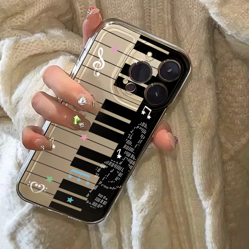 音符柄のペイントされたスマホケース Xiaomi 17 Pr - Phone Cases Xiaomi 14T のレビューと価格