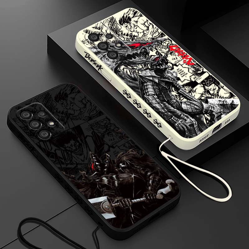 ホットアニメ「ベルセルク」ゾッド・ガッツ柄のSamsung  - Phone Cases Samsung Galaxy のレビューと価格