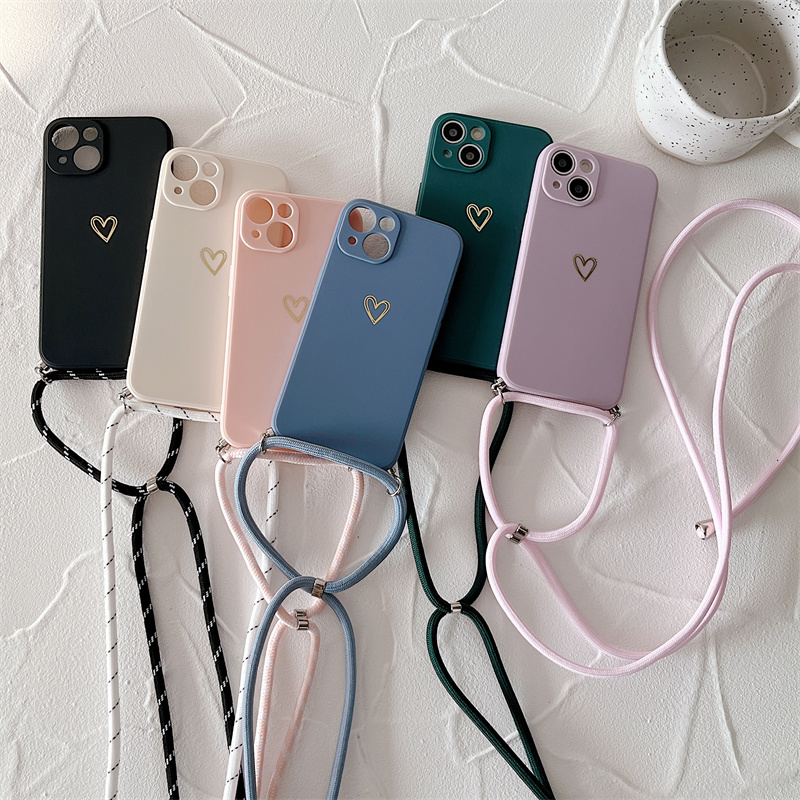 クロスボディストラップシリコン電話ケース iPhone 15 - Phone Cases Arc のレビューと価格