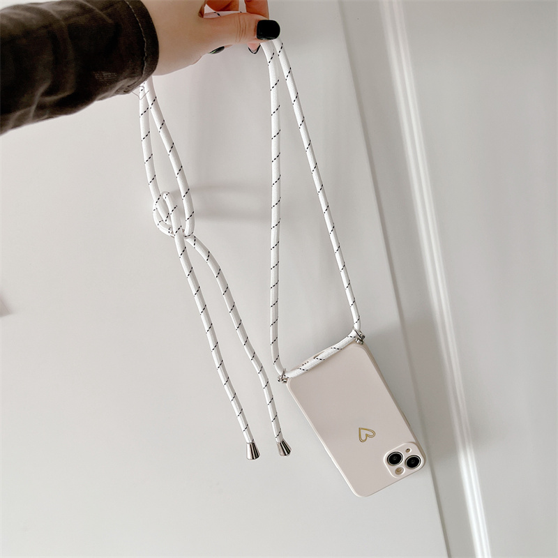 クロスボディストラップシリコン電話ケース iPhone 15 - Phone Cases Arc のレビューと価格