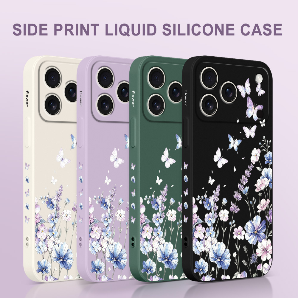 リリーバタフライフォンケース iPhone 17 17E A - Silicone Liquid Case のレビューと価格