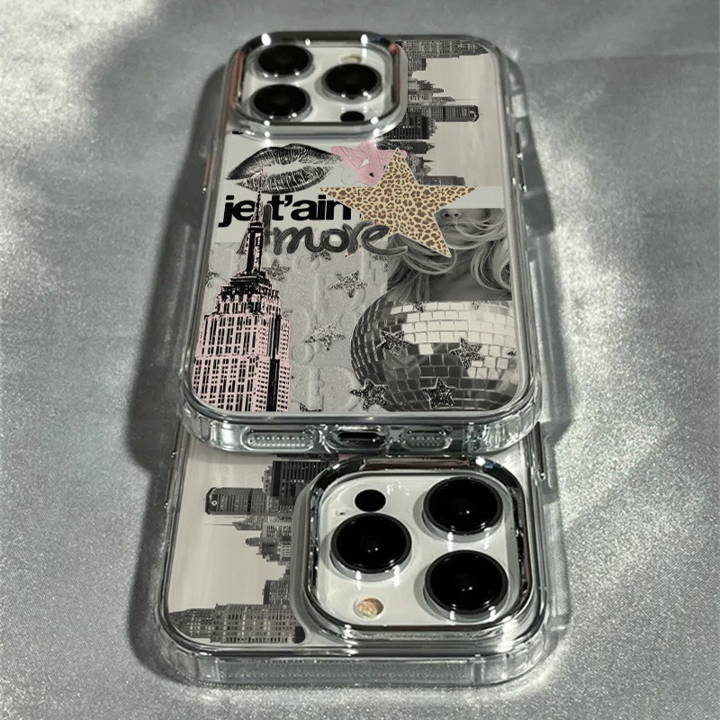 クリエイティブなヒョウ柄のスターライトボールコラージュ、高級 - Phone Cases You Can Design のレビューと価格