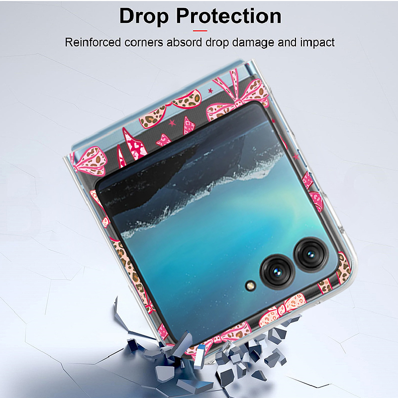 ピンクチェリーボウノットプリント柄スマホケース Motoro - Phone Cases For Motorola のレビューと価格