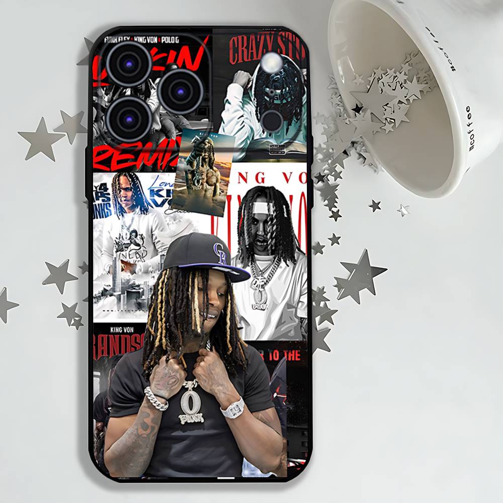 キング・V-フォン・ラッパー・シンガー iPhoneケース  - Phone Cases Louis Vuitton のレビューと価格