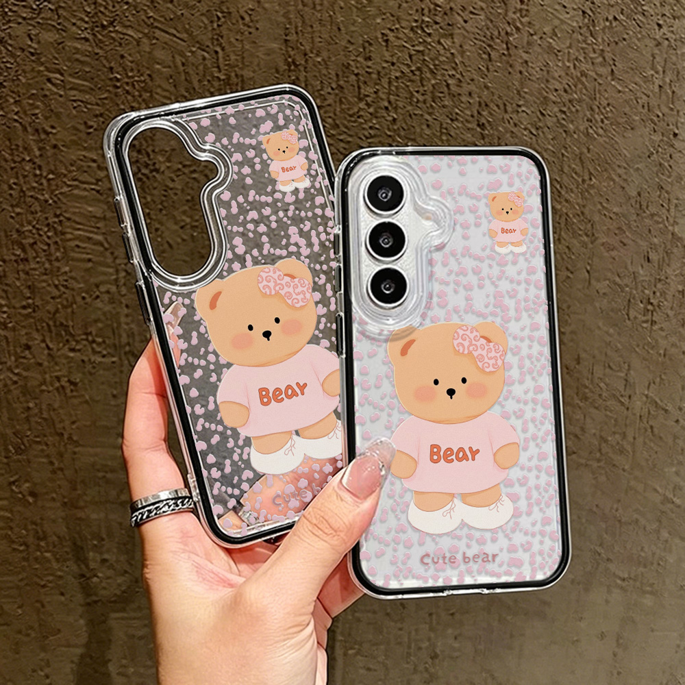 かわいいクマの2-in-1スマホケース、Samsung S2 - Phone Cases Cute のレビューと価格