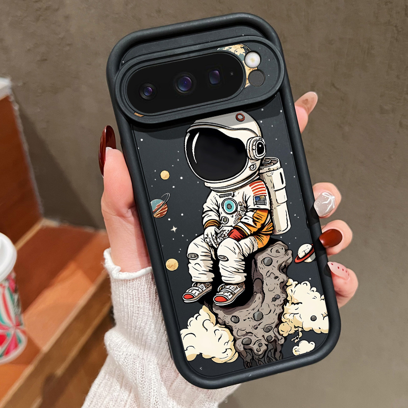 漫画風宇宙飛行士プリントTPUスマホケース Google P - Phone Cases Google Pixel 9A のレビューと価格