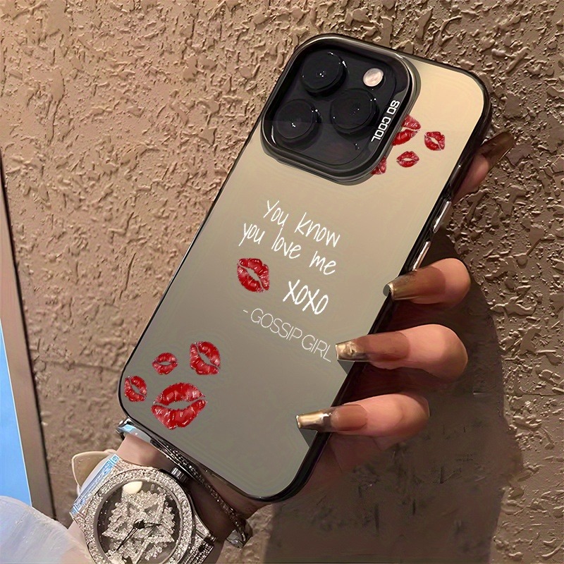 スタイリッシュなゴシップをテーマにしたリッププリントレーザー - Phone Cases You Can Design のレビューと価格